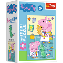 peppa pig puzzle - TREFL PEPPA PIG Mini Maxi dėlionė „Kiaulytė Pepa" 20 det. - 8 nuotrauka
