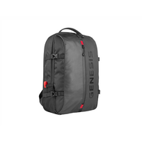 laptopo krepsiai - Genesis Laptop Backpack Pallad 410 Shoulder strap - 2 nuotrauka