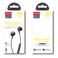 usb c laidines ausines - Joyroom JR-EC03, juoda - 3 nuotrauka