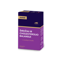 INOLAB Širdžiai ir cholesterolio balansui, 30 kapsulių