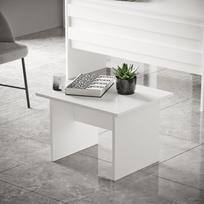 baltas stalas darbui - Kalune Design VO16 W, balta, 60 x 140 x 73.8 cm - 3 nuotrauka