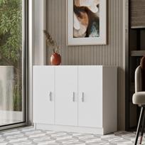 baltas stalas darbui - Kalune Design VO16 W, balta, 60 x 140 x 73.8 cm - 5 nuotrauka