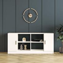 baltas stalas darbui - Kalune Design VO16 W, balta, 60 x 140 x 73.8 cm - 6 nuotrauka