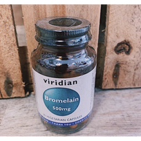 viridian -  VIRIDIAN BROMELAIN 500 MG, 30 kapsulių - 3 nuotrauka