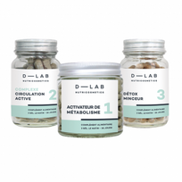 riebalu deginimas - D-LAB Nutricosmetics Programme Brûle-Graisses Maisto papildų kompleksas, riebalų deginimui, 1 Mėnesiui - 2 nuotrauka