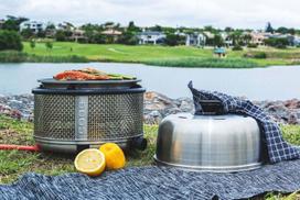 nesiojamas grilius - Cobb Barbecue Premier + Gas BBQ Ø 33 cm - 10 nuotrauka