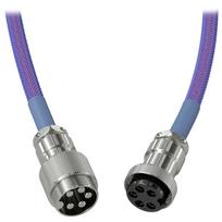 glorious laidas - Kabelis Glorious PC Gaming Race GLO-CBL-COIL-NEBULA, USB-C to USB-A, violetinė, 1.37 m - 3 nuotrauka