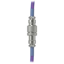 glorious laidas - Kabelis Glorious PC Gaming Race GLO-CBL-COIL-NEBULA, USB-C to USB-A, violetinė, 1.37 m - 4 nuotrauka