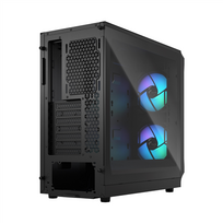 fractal design - Fractal Design Focus 2 RGB TG Clear Tint, juoda - 10 nuotrauka