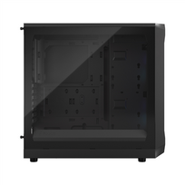 fractal design - Fractal Design Focus 2 RGB TG Clear Tint, juoda - 11 nuotrauka