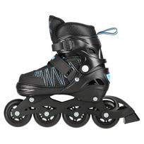 roller skates - Reguliuojamo dydžio riedučiai-pačiūžos Nils Extreme NH11912 A 2in1, juodi/mėlyni - 9 nuotrauka