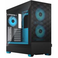 fractal pop air - Fractal Design Pop Air TG RGB Cyan Core Clear Tint Black/ Blue - 11 nuotrauka