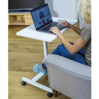 baltas stalas darbui -  Tatkraft Airlift Sit-Stand, baltas - 6 nuotrauka