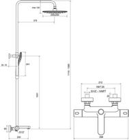 duso komplektas - Ravak Termo 300 X070163 - 7 nuotrauka