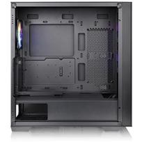 atx korpusai - Thermaltake Divider 370 TG ARGB Black, juoda - 7 nuotrauka