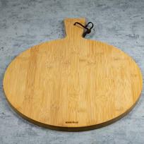 bambukine pjaustymo - King Hoff Bamboo KH-1674, ruda, 410 mm x 350 mm - 4 nuotrauka