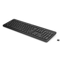 wireless keyboard - HP 230 EN, juoda, belaidė - 1 nuotrauka