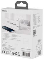 ikrovikliai type 2 - Baseus CCXJ-B02, USB Type C/USB, balta - 10 nuotrauka