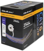utp kabelis cat6e 305m - QOLTEC 50359 UTP network cable CAT6 305m - 2 nuotrauka