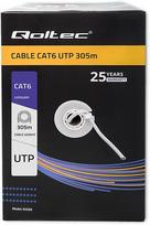 utp kabelis cat6e 305m - QOLTEC 50359 UTP network cable CAT6 305m - 3 nuotrauka