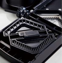 slicer pjaustykle - Daržovių pjaustyklė King Hoff Mandoline Slicer, 130 mm - 3 nuotrauka