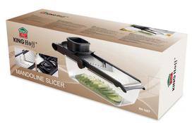 slicer pjaustykle - Daržovių pjaustyklė King Hoff Mandoline Slicer, 130 mm - 5 nuotrauka