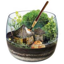 haris poteris rinkinys - Clementoni Harry Potter Hagrids Hut Terrarium 19248 - 4 nuotrauka