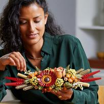 lego flower - LEGO Icons Džiovintų gėlių puošmena 10314 - 10 nuotrauka