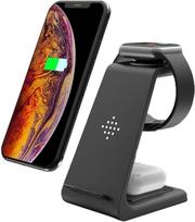 wireless charger 3in1 - Įkroviklis Tech-Protect A8 3in1, 3 x Qi Wireless, juoda - 5 nuotrauka