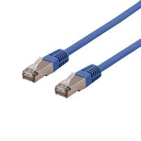 Patch kabelis DELTACO S/FTP, Cat6, 5m, 250MHz, Delta-sertifikuotas, LSZH, mėlynas / SFTP-65BH