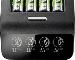 elementai aa - Varta LCD Ultra Fast Charger + 4 x AA 2100 mAh - 6 nuotrauka