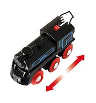 gelezinkeliams - BRIO RAILWAY traukinys su pakraunamu varikliu ir USB kabeliu, 33599 - 2 nuotrauka