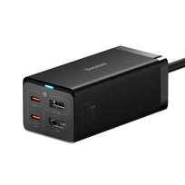 usb c pakrovejas - Baseus GaN5 Pro 2xUSB-C + USB + HDMI, 67W (black) - 1 nuotrauka