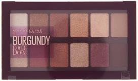 Maybelline The Burgundy Bar 9,6g Šešėliai
