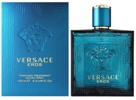 versace dezodorantas - Versace Eros purškiamas dezodorantas vyrams 100 ml. - 1 nuotrauka