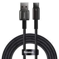 Baseus Tungsten Gold, USB to USB-C, 100W, 2m (black)