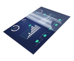 laminato plevele - Laminavimo plėvelė Tracer 46465, 75 μm x 430 mm x 310 mm, 100 vnt. - 2 nuotrauka