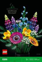 puokstes - LEGO Icons Laukinių gėlių puokštė 10313 - 1 nuotrauka