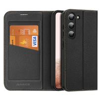 Dux Ducis skin X2 dėklas Samsung Galaxy S23   atverčiama dėklo piniginė stovas juodas