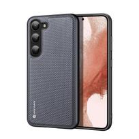 samsung telefonai - Dux Ducis Fino byla Samsung Galaxy S23   dangtelis su pilku silikoniniu rėmu - 1 nuotrauka
