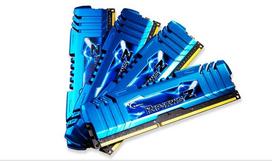 G.Skill TridentX 32GB 4X8GB Quad Channel DDR3 2400MHz PC3-19200 DIMM Desktop