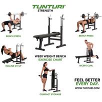 weight bench - Štangos suoliukas TUNTURI WB20 - 5 nuotrauka