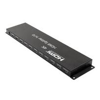 hdmi daliklis - HDMI daliklis 1x10, 3D, 4K - 1 nuotrauka