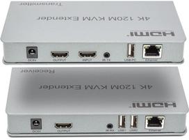 hdmi laidas 20m - HDMI praplėtėjas (extender) iki 120m, 4K - 2 nuotrauka