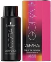 Schwarzkopf Professional IGORA Vibrance Tone on Tone profesionalūs  plaukų dažai 60 ml. - 6-12 Dark Blonde Cendré Ash