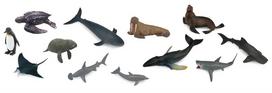 figureles gyvunu - COLLECTA rinkinys su mini jūros gyvūnais, 1 serija,  A1107 - 2 nuotrauka