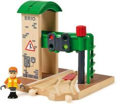 brio traukinys - BRIO RAILWAY šviesoforo stotelė, 33674000 - 2 nuotrauka