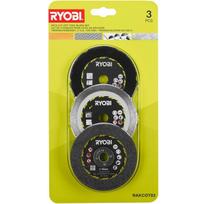 metalo pjovimo diskai - RYOBI RAKCOT03, 76x10mm, 3 Vnt. - 1 nuotrauka