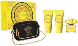 kvepalai versace 90ml - Versace Yellow Diamond: tualetinis vanduo 90ml + kūno losjonas 100 ml + dušo želė 100 ml - 1 nuotrauka