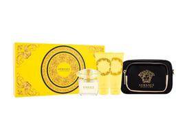 kvepalai versace 90ml - Versace Yellow Diamond: tualetinis vanduo 90ml + kūno losjonas 100 ml + dušo želė 100 ml - 4 nuotrauka